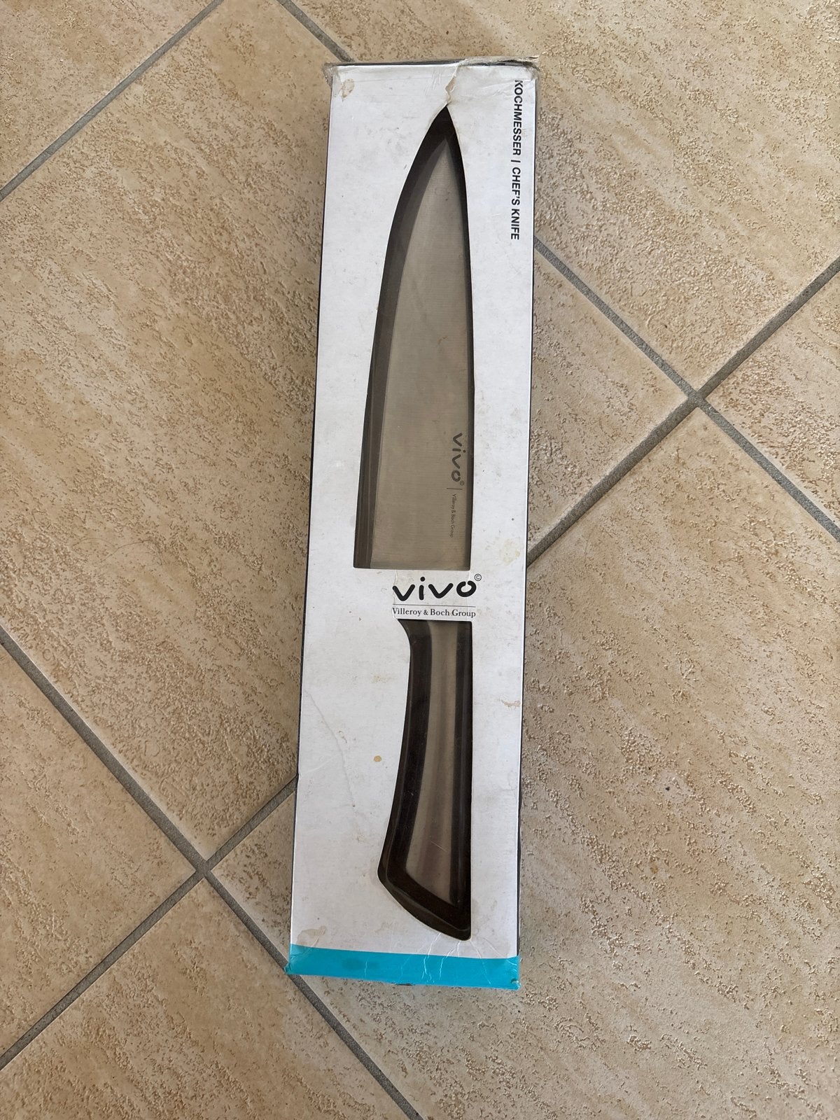 VIVO Chef's mes - Villeroy & Boch Group, Overige typen, Zilver, Ophalen of Verzenden, Zo goed als nieuw