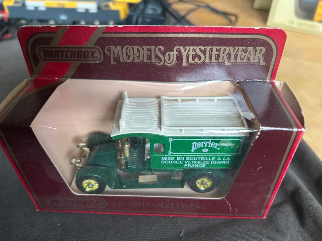 Matchbox, Models of Yesterday, Renault type AG, Ophalen of Verzenden, Zo goed als nieuw, Auto, Matchbox
