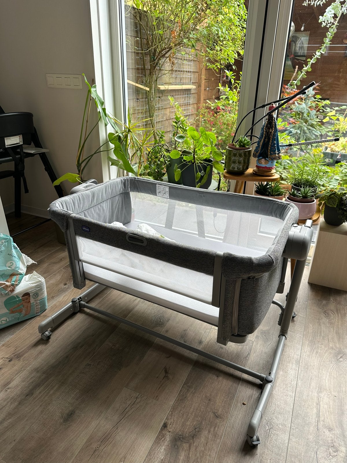 Chicco Next2Me Co-Sleeper Wieg - Inclusief Beddengoed, Ophalen, Zo goed als nieuw, Wieg