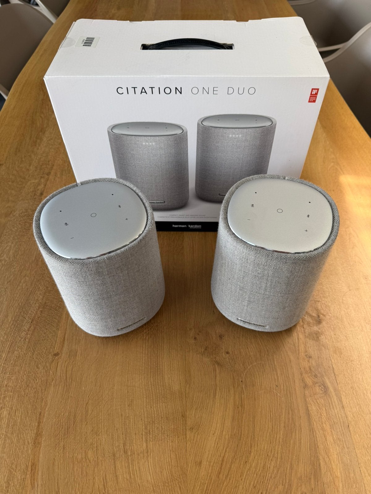 Harman Kardon Citation One MK3 Duo – Stereo Smart Speakers, Audio, Tv en Foto, Overige merken, Ophalen of Verzenden, Zo goed als nieuw