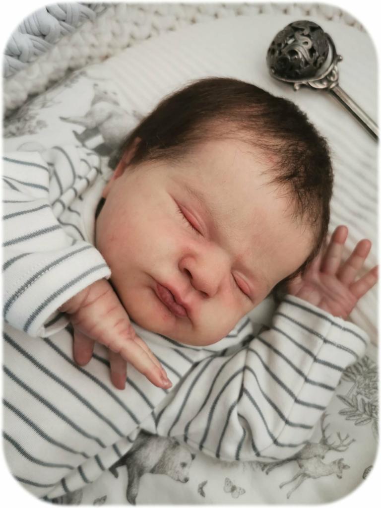Reborn baby 💙 Max💙, Verzamelen, Poppen, Ophalen of Verzenden, Nieuw, Babypop, Levensecht of Reborn