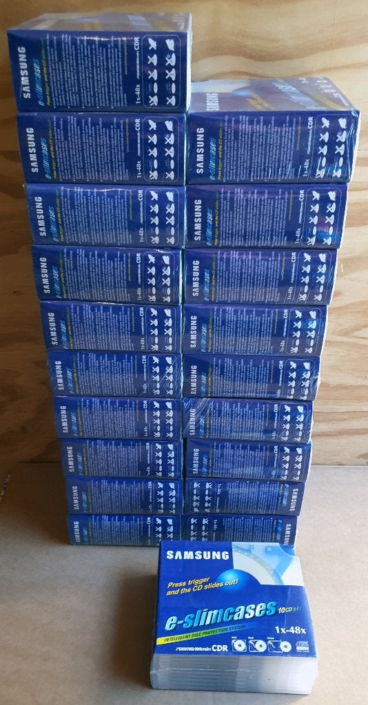 20x PACK MET 10 STUKS CD-R | SAMSUNG, Computers en Software, Ophalen of Verzenden, Nieuw, Cd