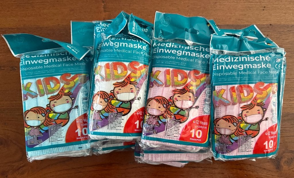 wegwerp kinder-mondmaskers, Ophalen of Verzenden, Nieuw