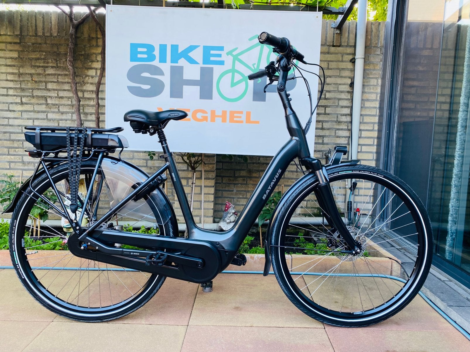 Elektrische Batavus Finez BoschMiddenmoto ActiveLinePlus.D48, 47 tot 50 cm, Ophalen of Verzenden, Zo goed als nieuw, 5467kc