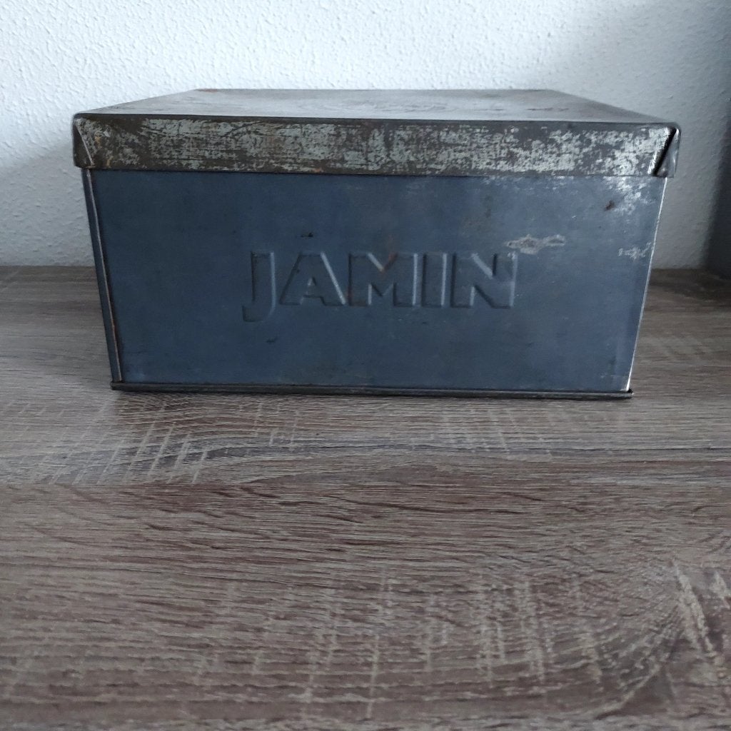 Jamin blik 650 uit 1974, Verzamelen, Blikken, Ophalen of Verzenden, Gebruikt, Overige