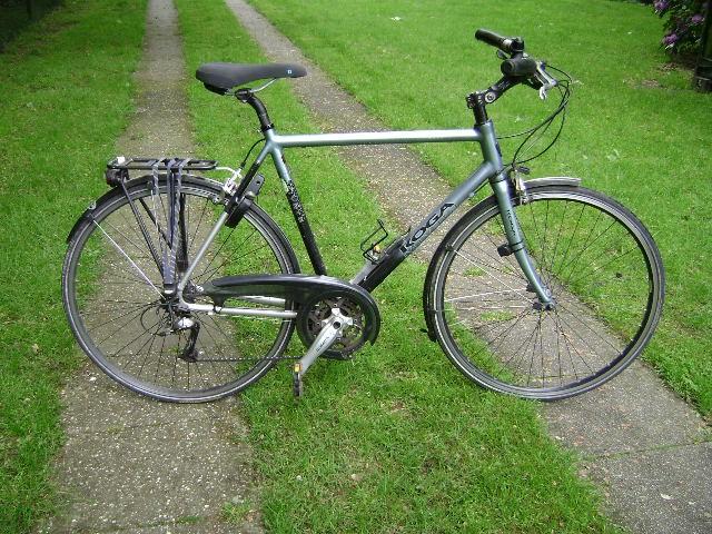 Koga Miyata herenfiets 28 inch, Gebruikt, Velgrem, 65 cm of meer, Ophalen