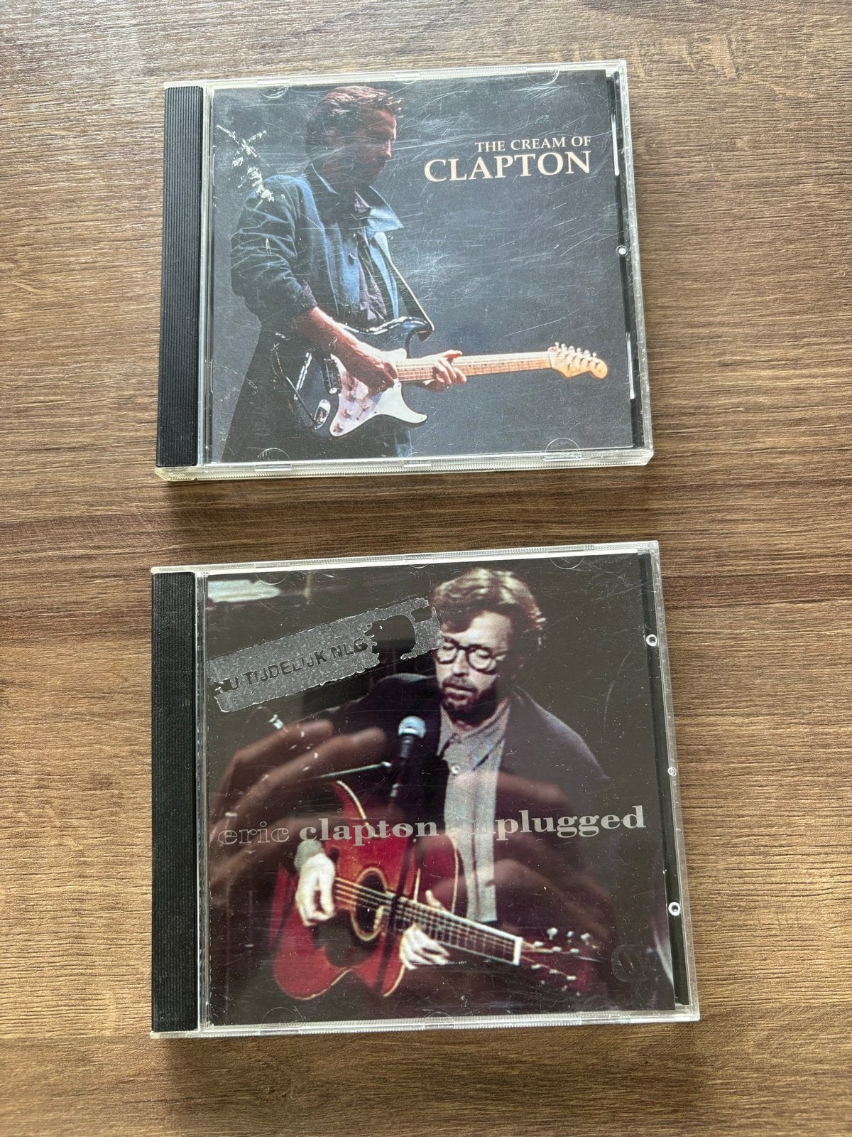 Eric Clapton CD's: The Cream of Clapton & Unplugged, Ophalen of Verzenden, Gebruikt, Blues Rock, Album