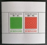 Suriname 1987 - blok ZB 570 - Kinderpostzegels, Postzegels en Munten, Postzegels | Suriname, Ophalen of Verzenden, Postfris
