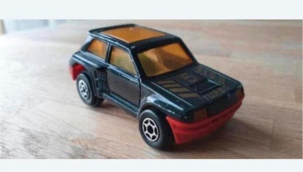Renault 5 GT Turbo Majorette Motor – Made in France, Ophalen of Verzenden, Gebruikt, Auto
