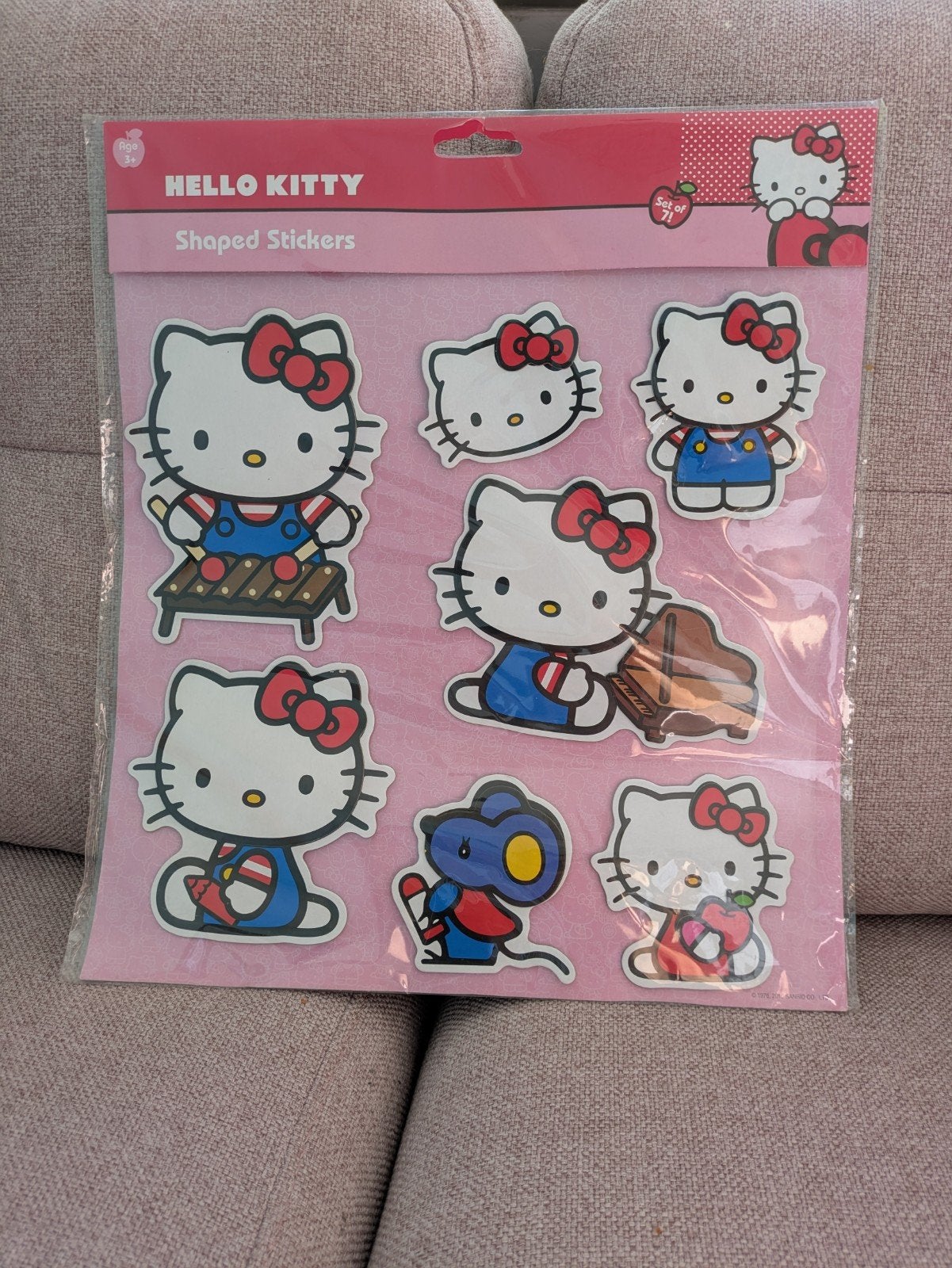 hello kitty grote atickers, Ophalen of Verzenden, Nieuw, Meerdere stickers