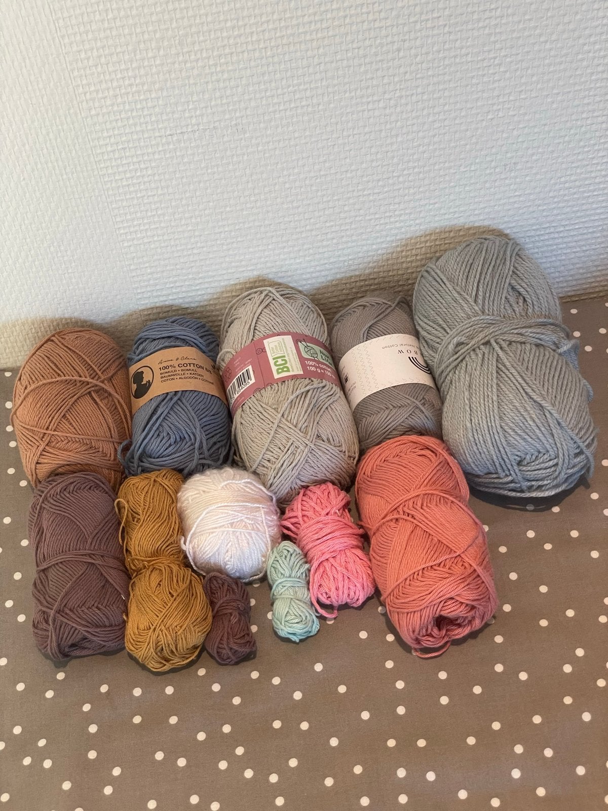 Katoen garen pakket - Diverse kleuren en merken, Ophalen of Verzenden, Zo goed als nieuw, Breien of Haken, Wol of Garen