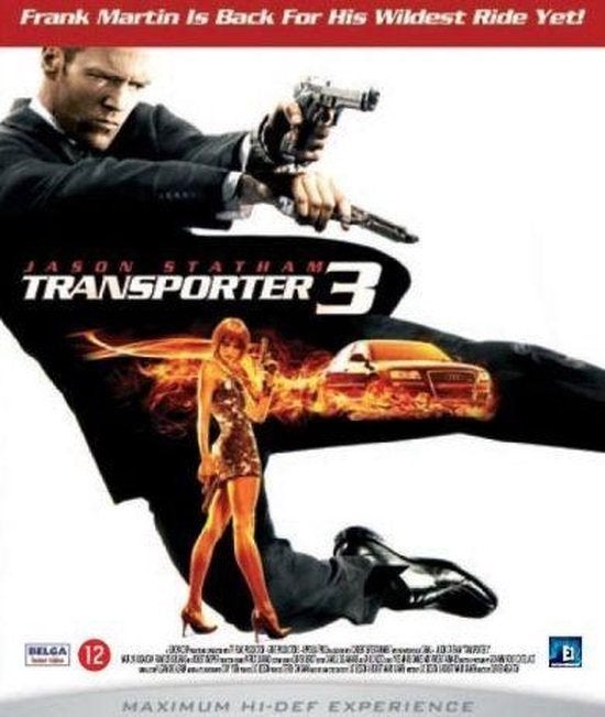 BLU RAY TRANSPORTER 3 JASON STATHAM, Cd's en Dvd's, Blu-ray, Verzenden, Zo goed als nieuw, Film, Actie