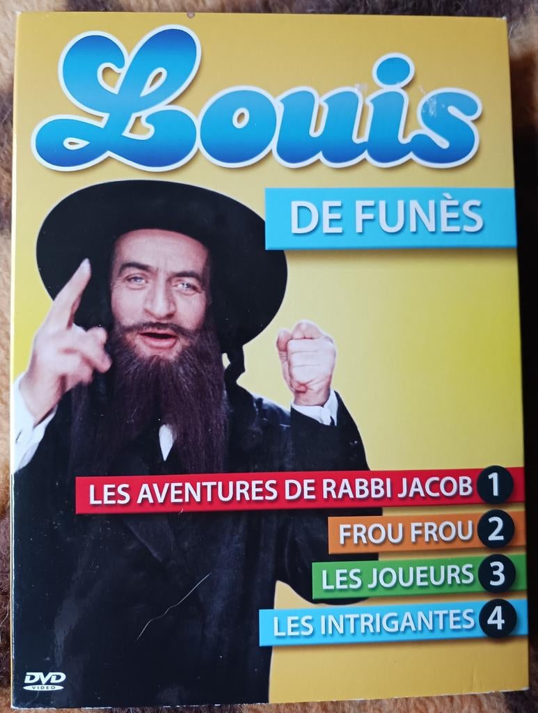 Louis de Funès  - 4 films box, Alle leeftijden, Boxset, Ophalen of Verzenden, Zo goed als nieuw
