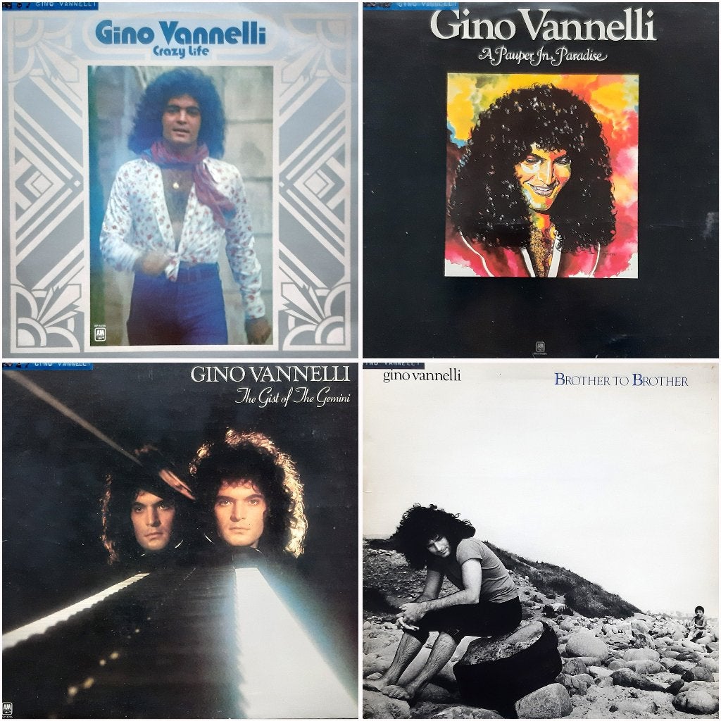 Lotje van 4 LP’s van Gino Vannelli, Cd's en Dvd's, LP, Gebruikt, Ophalen of Verzenden, 12 inch