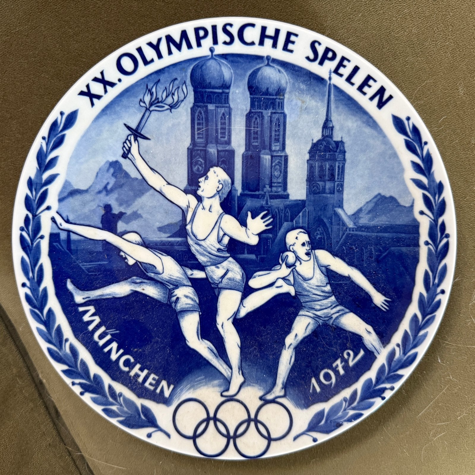 Olympische spelen München 1972 wandborden, Ophalen