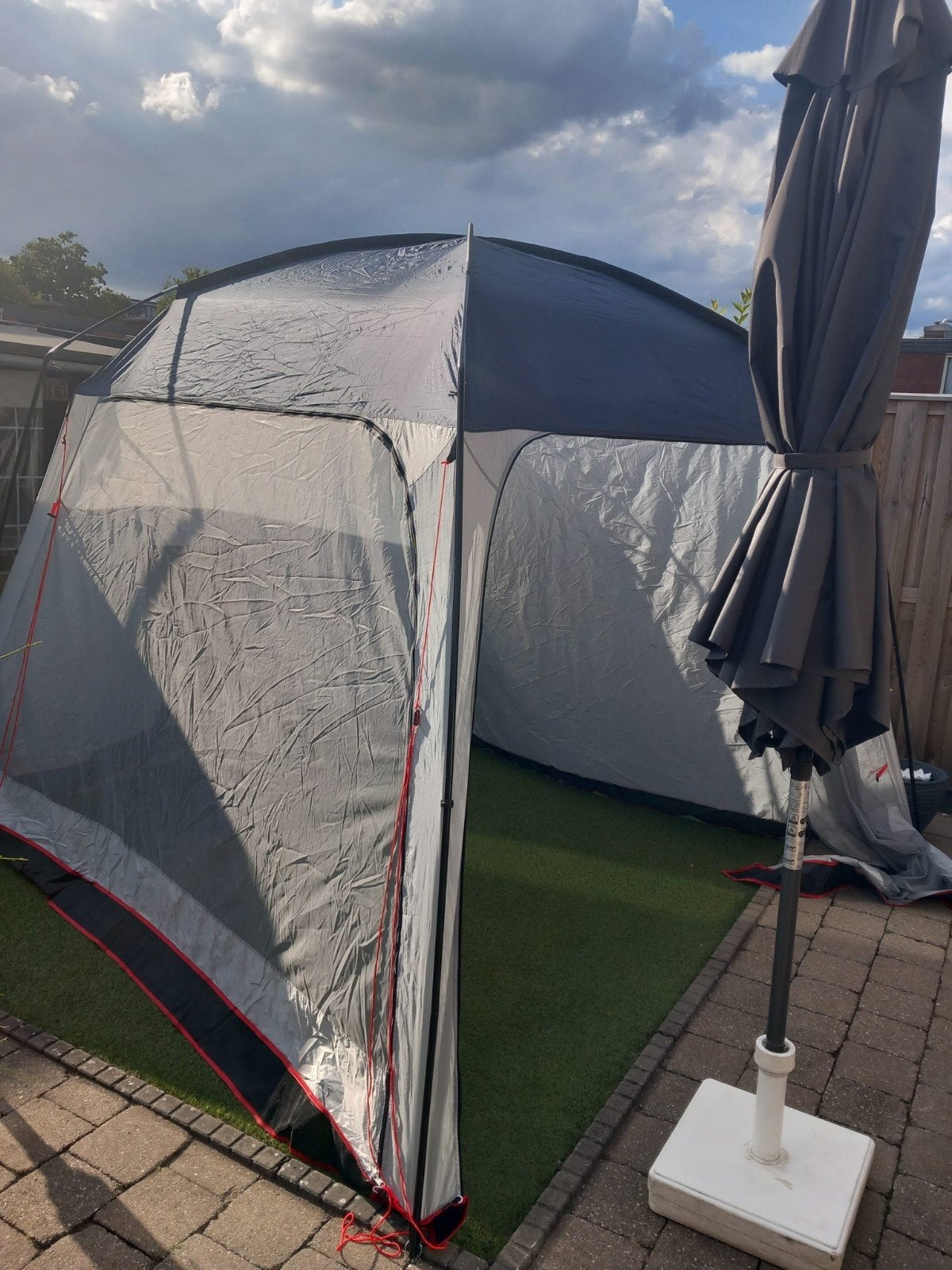 High Peak Paviljoen tent - Ideaal voor camping of tuin, Caravans en Kamperen, Tenten, Ophalen, Zo goed als nieuw