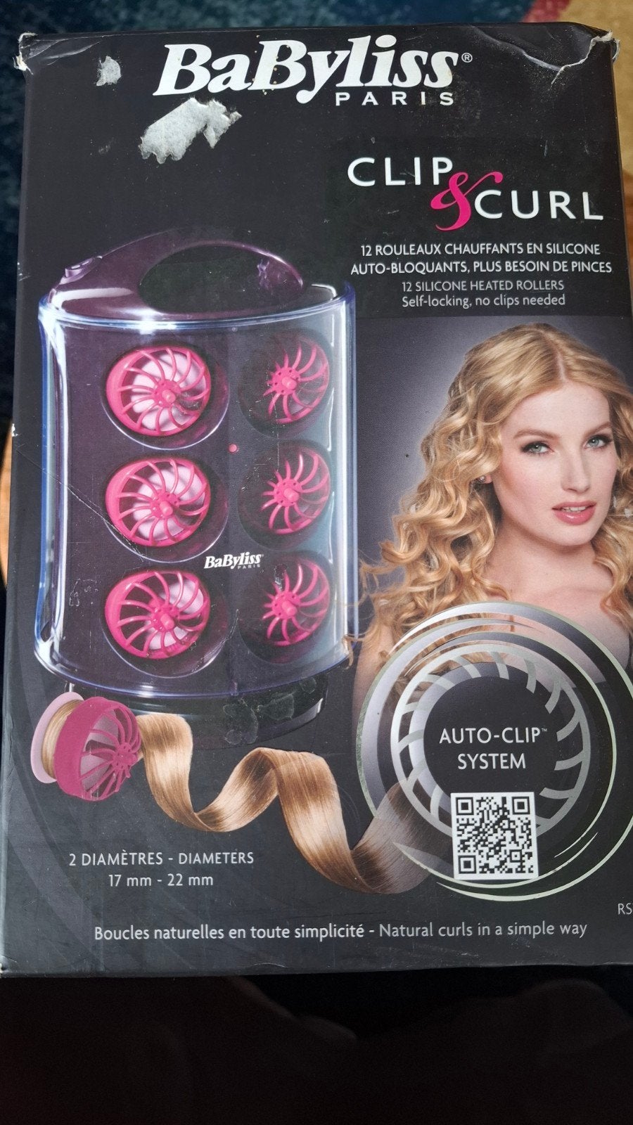 BaByliss Paris Clip & Curl krulset - weinig gebruikt, Ophalen of Verzenden