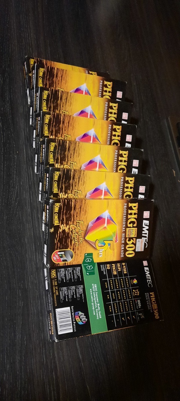 EMTEC PHG 300 VHS Cassettes - Professionele Hoge Kwaliteit, Ophalen, Alle leeftijden, Overige genres, Nieuw in verpakking
