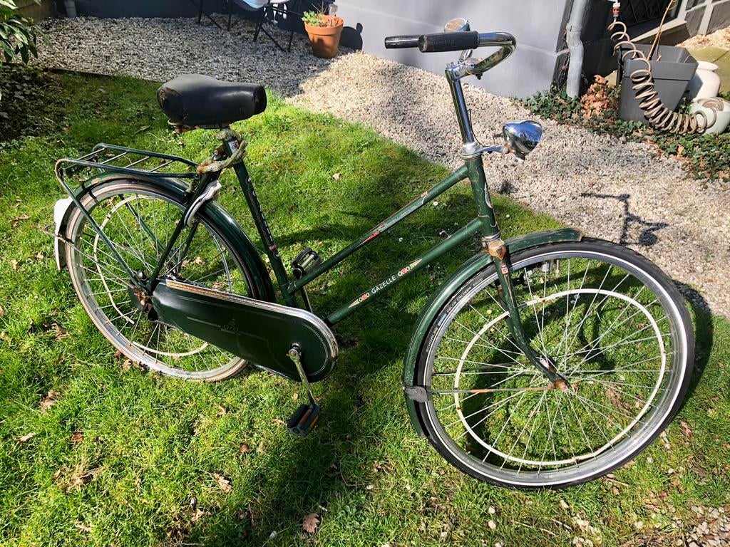Gazelle damesfiets oldtimer, Fietsen en Brommers, Ophalen