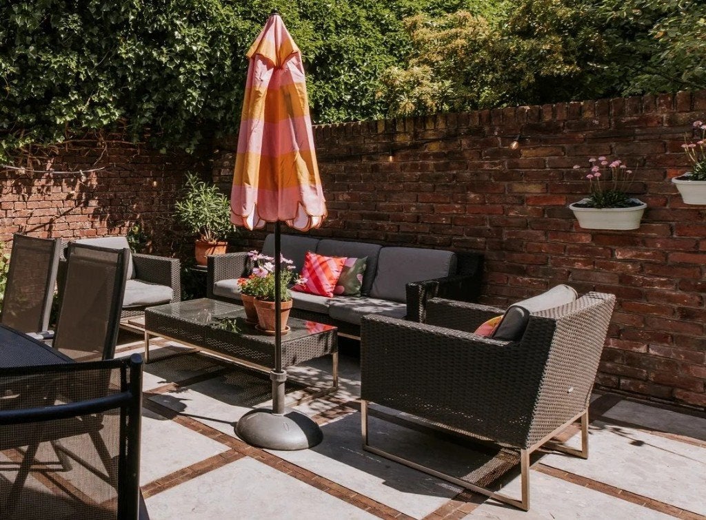 Loungeset Monza leisure, Ophalen, 5 zitplaatsen, Gebruikt, Bank