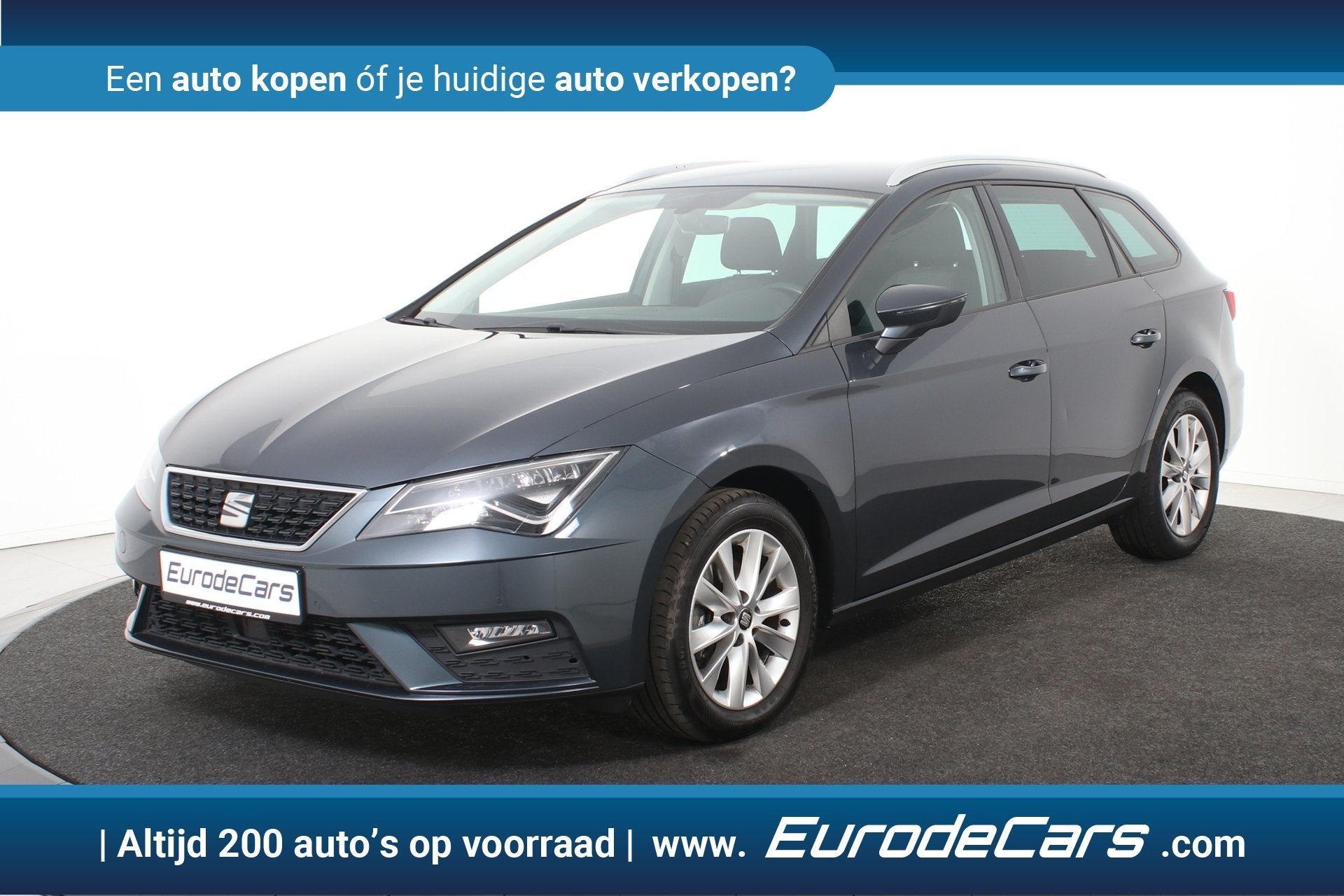 SEAT Leon Sportstourer 1.5 TSI Sportstourer *Automaat*CNG*, Auto's, Dealer onderhouden, Stof, 4 cilinders, Leon