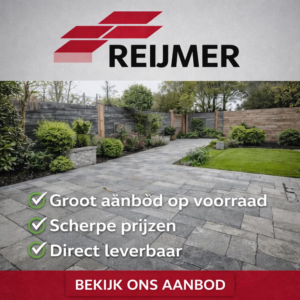 Sierbestrating Groot aanbod & scherpe prijzen!, Ophalen, Klinkers, Nieuw, 10 m² of meer