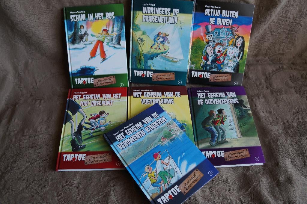 Taptoe 7 kinderboeken Paul van Loon Lydia Rood Hans Kuyper, Ophalen of Verzenden, Nieuw, Diverse, Fictie algemeen