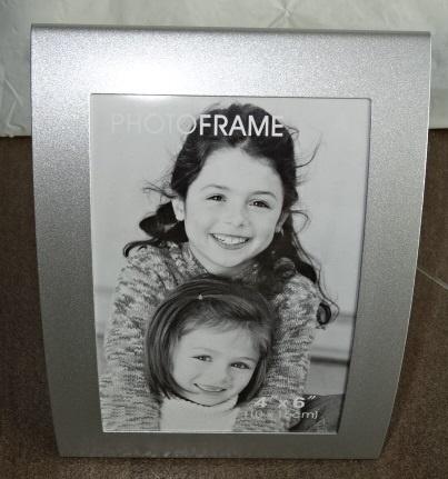 Fotolijst 10x15 cm, aluminium kleurig, nieuw, Minder dan 50 cm, Metaal of Aluminium, Nieuw, Ophalen of Verzenden