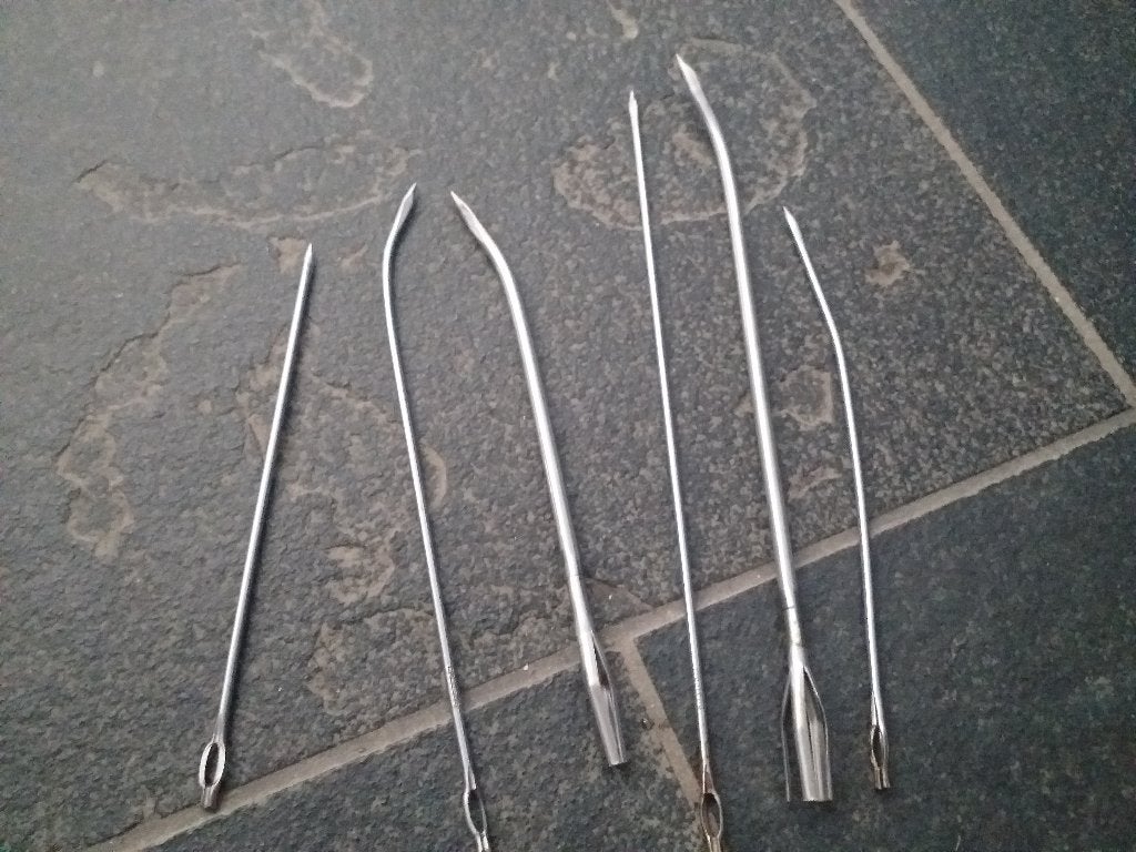 Lardeer- bardeer naalden, Overige typen, Ophalen of Verzenden, Gebruikt
