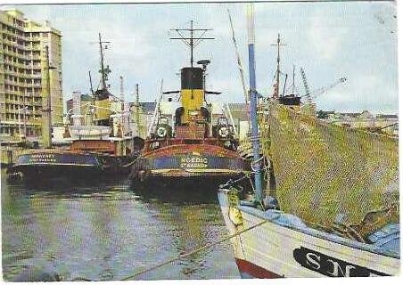Sleepvaart-haven, Ophalen of Verzenden, Zo goed als nieuw, Kaart, Foto of Prent