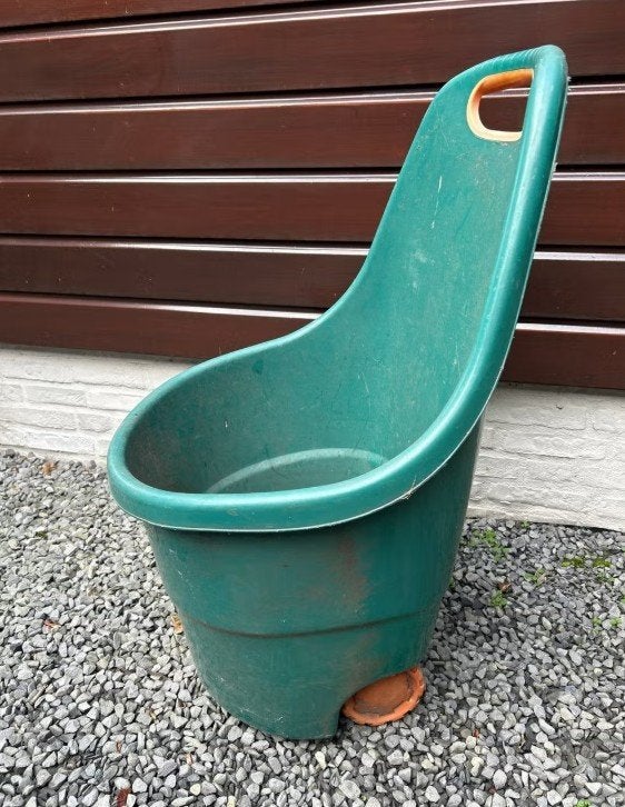 Tuintrolley / Tuin kar 40 liter - Handige tuinwagen, Tuin en Terras, Ophalen, Gebruikt, Handmatig, Tweewielig