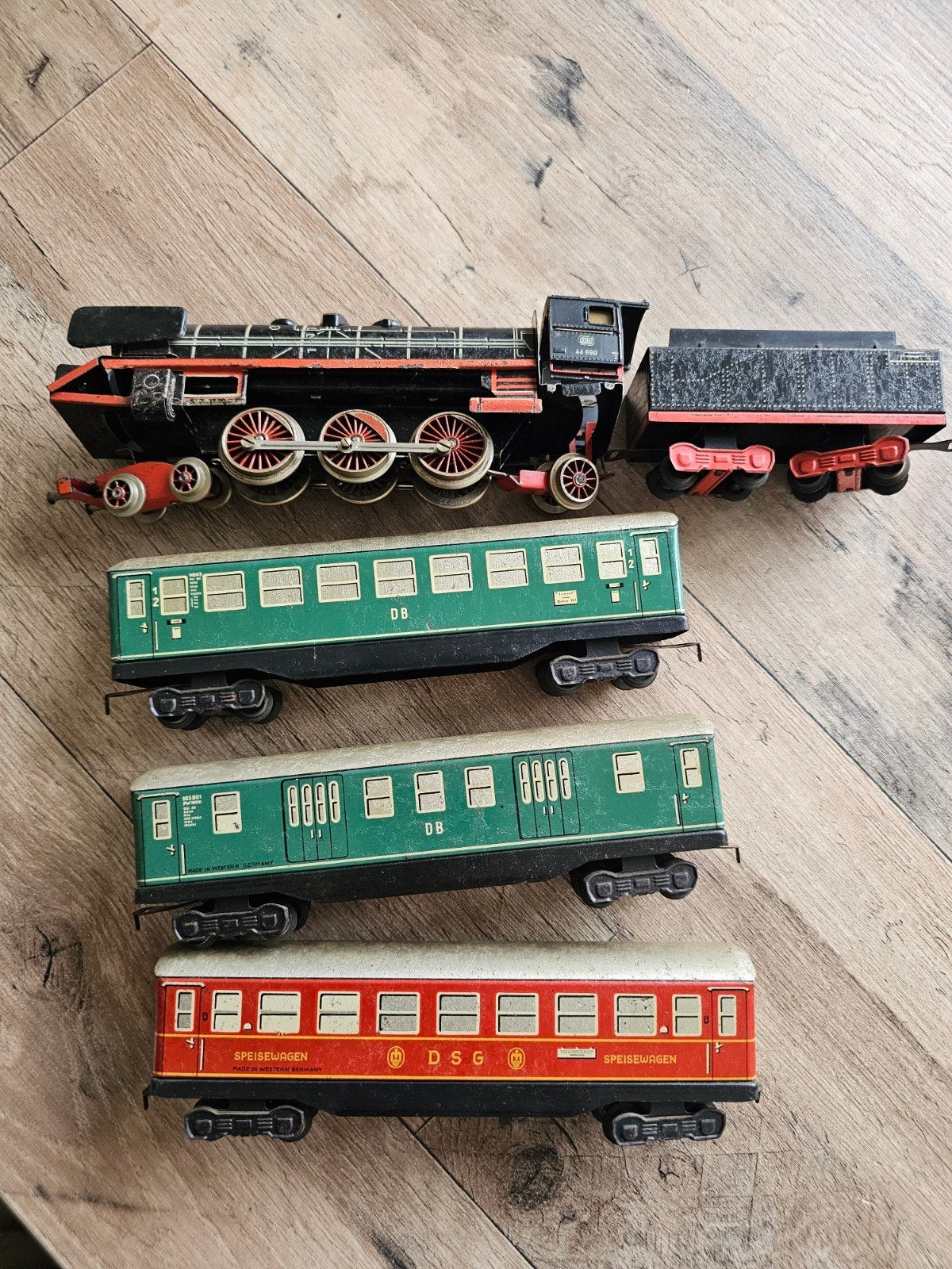 Modeltrein Ho Distler set, opknapper, Hobby en Vrije tijd, Ophalen of Verzenden, Gebruikt, Treinset, Overige merken