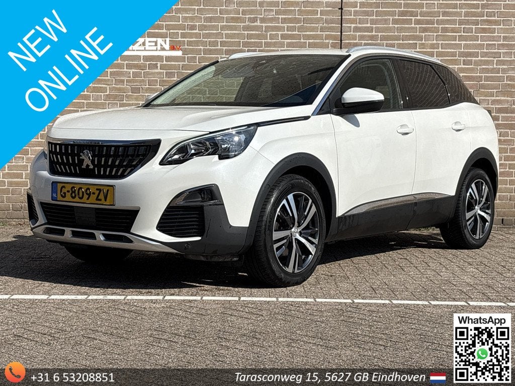 Peugeot 3008 1.2 PureTech GT Line | Leder | Climate | Cruise, Auto's, Peugeot, Voorwielaandrijving, Parkeersensor, Gebruikt, 1199 cc
