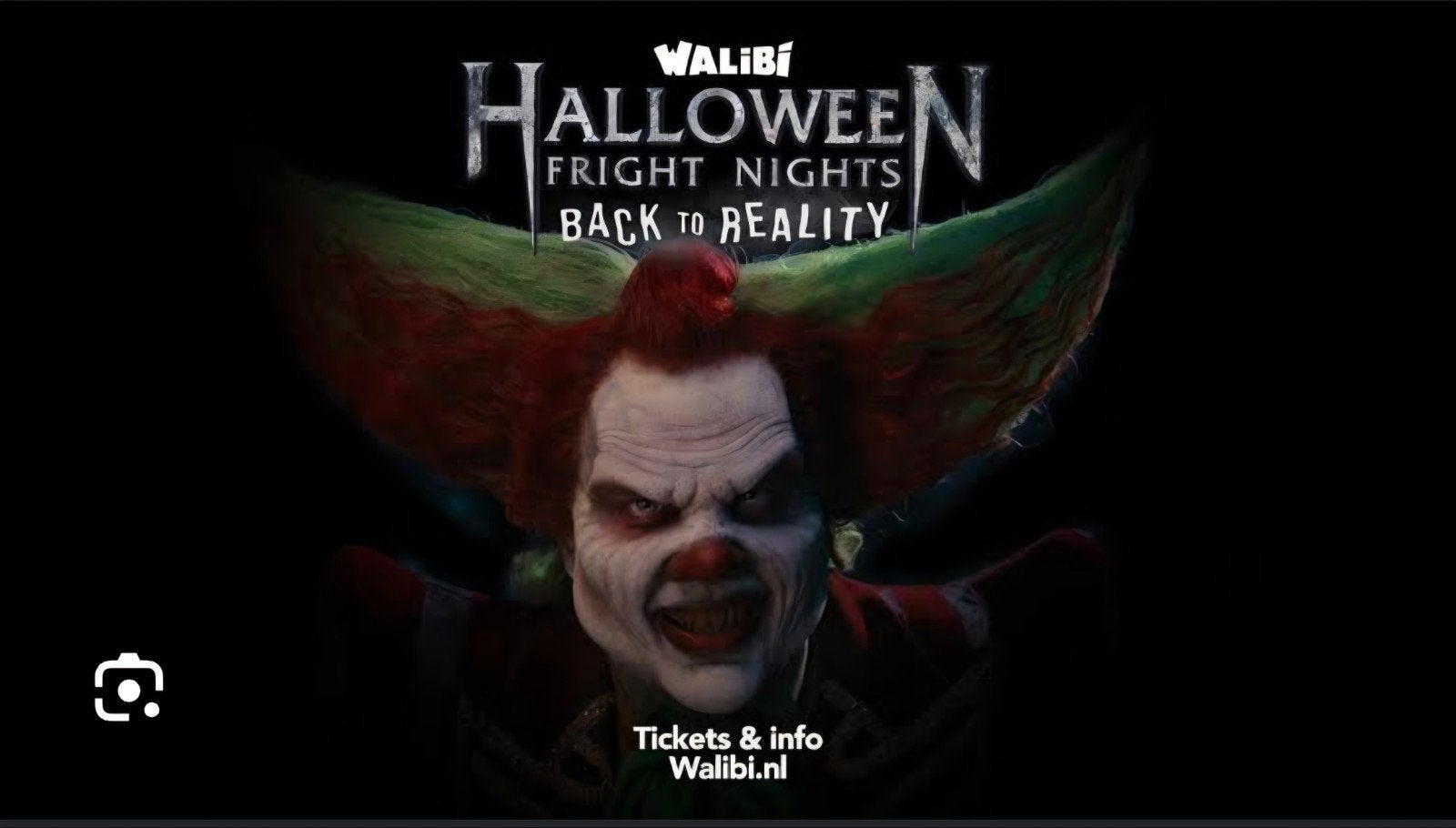 Walibi Fright Nights, Twee personen, Ticket of Toegangskaart