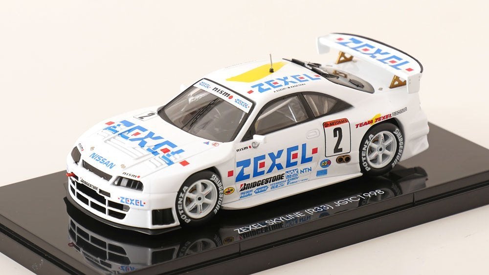 Nissan Skyline (R33) #2 JGTC Suzuki/Kageyama 1998 Ebbro 1:43, Ophalen of Verzenden, Nieuw, Auto, Overige merken