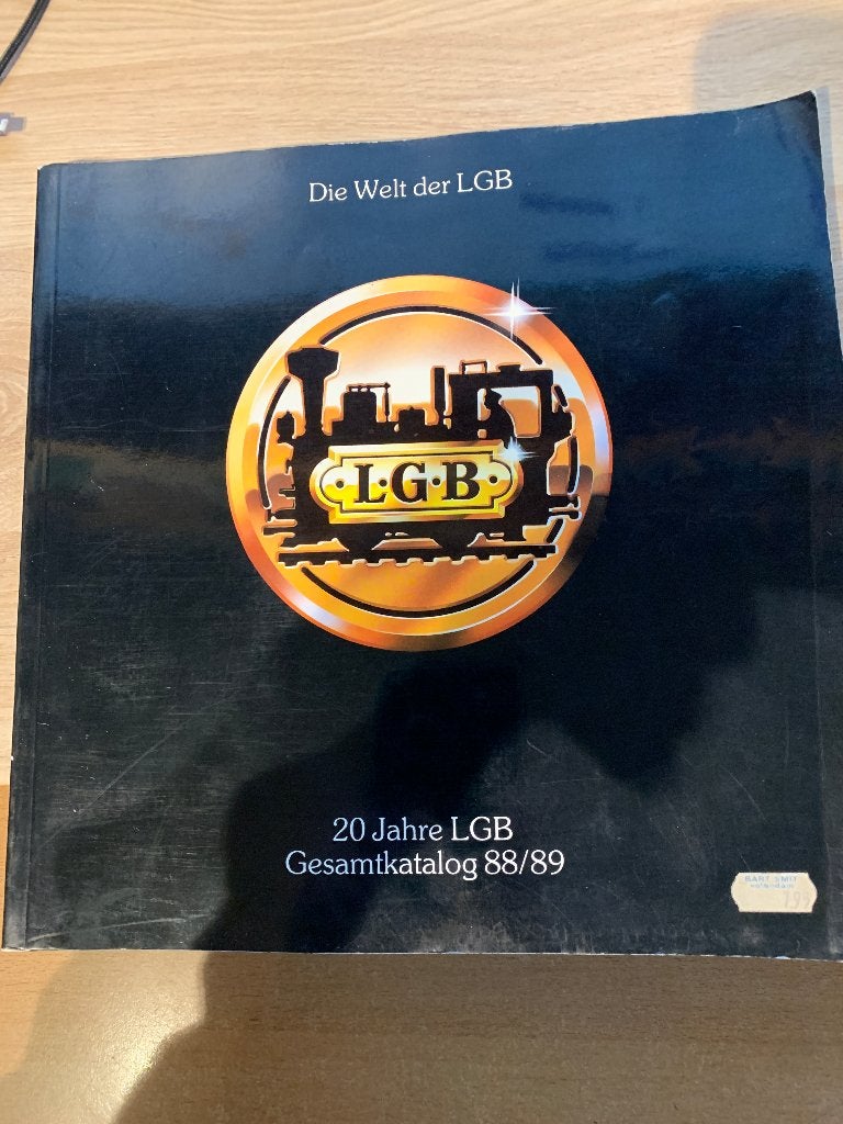 Catogus Die Welt der LGB. (Lehmann-Gross-Bahn)., Gebruikt, Gelijkstroom of Wisselstroom, LGB, Boek, Tijdschrift of Catalogus