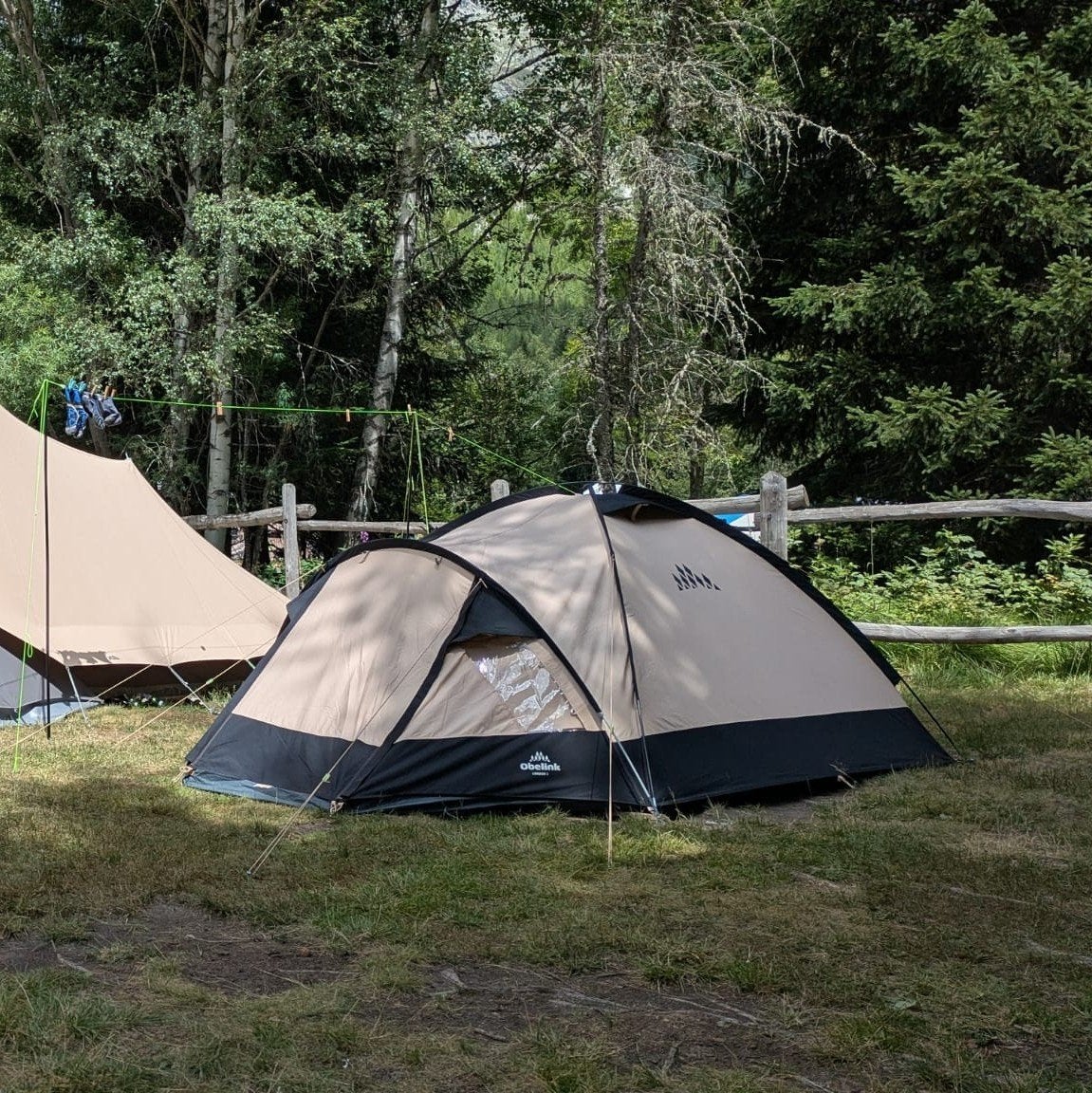Obelink London 3 Koepeltent, Ophalen of Verzenden, Gebruikt, Tot en met 2