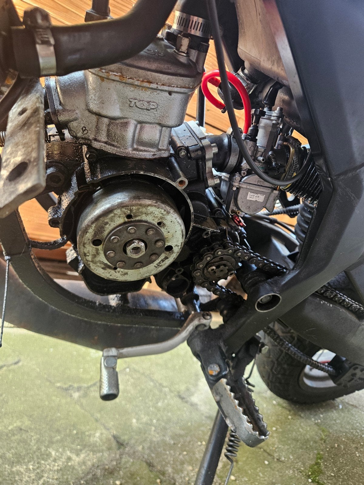 Derbi Senda SM X-TREM 2005 | Schakelbrommer  EBE050, Fietsen en Brommers, Ophalen, Gebruikt