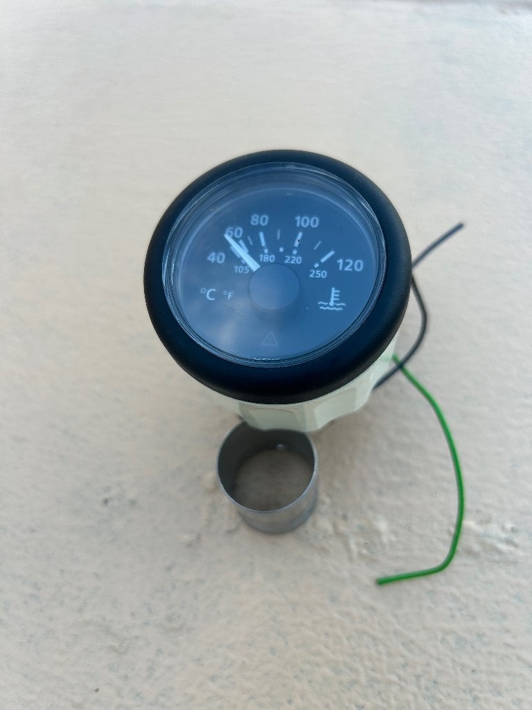VDO temperatuur meter voor boot etc, Watersport en Boten, Ophalen of Verzenden, Zo goed als nieuw, Motor en Techniek