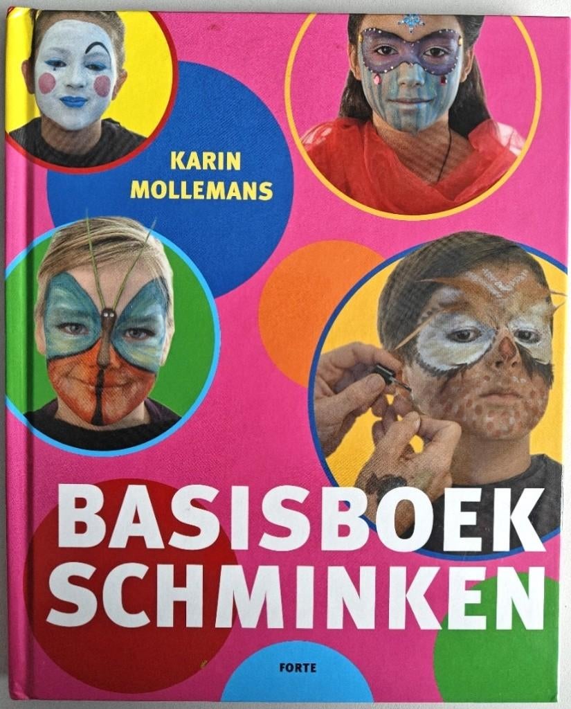 Karin Mollemans: BASISBOEK SCHMINKEN., Boeken, Ophalen of Verzenden, Gelezen, Overige onderwerpen