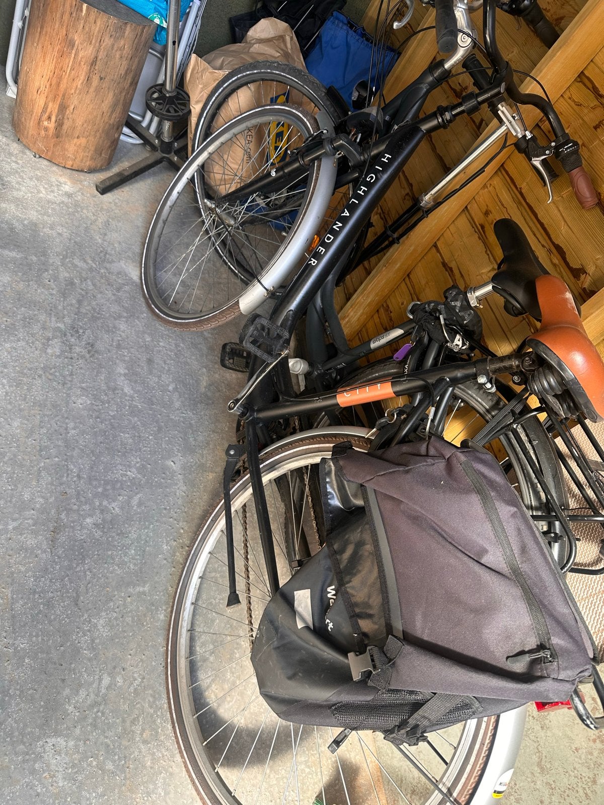 Highlander stadsfiets - Gebruikt, Fietsen en Brommers, Fietsen | Dames | Damesfietsen, Velgrem, Versnellingen, Ophalen, Overige merken