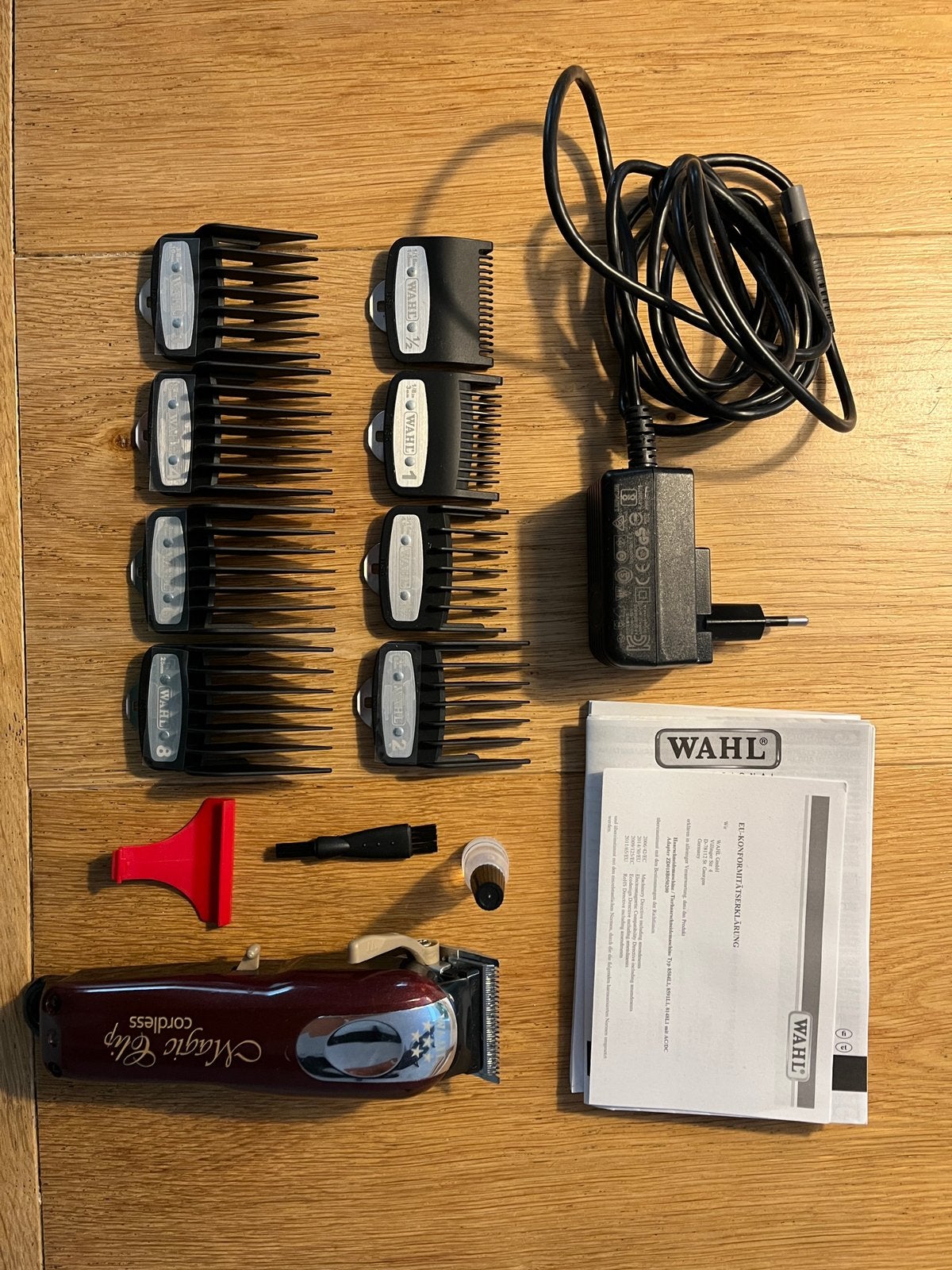 Wahl Magic Clip Cordless, Ophalen of Verzenden, Gebruikt, Tondeuse