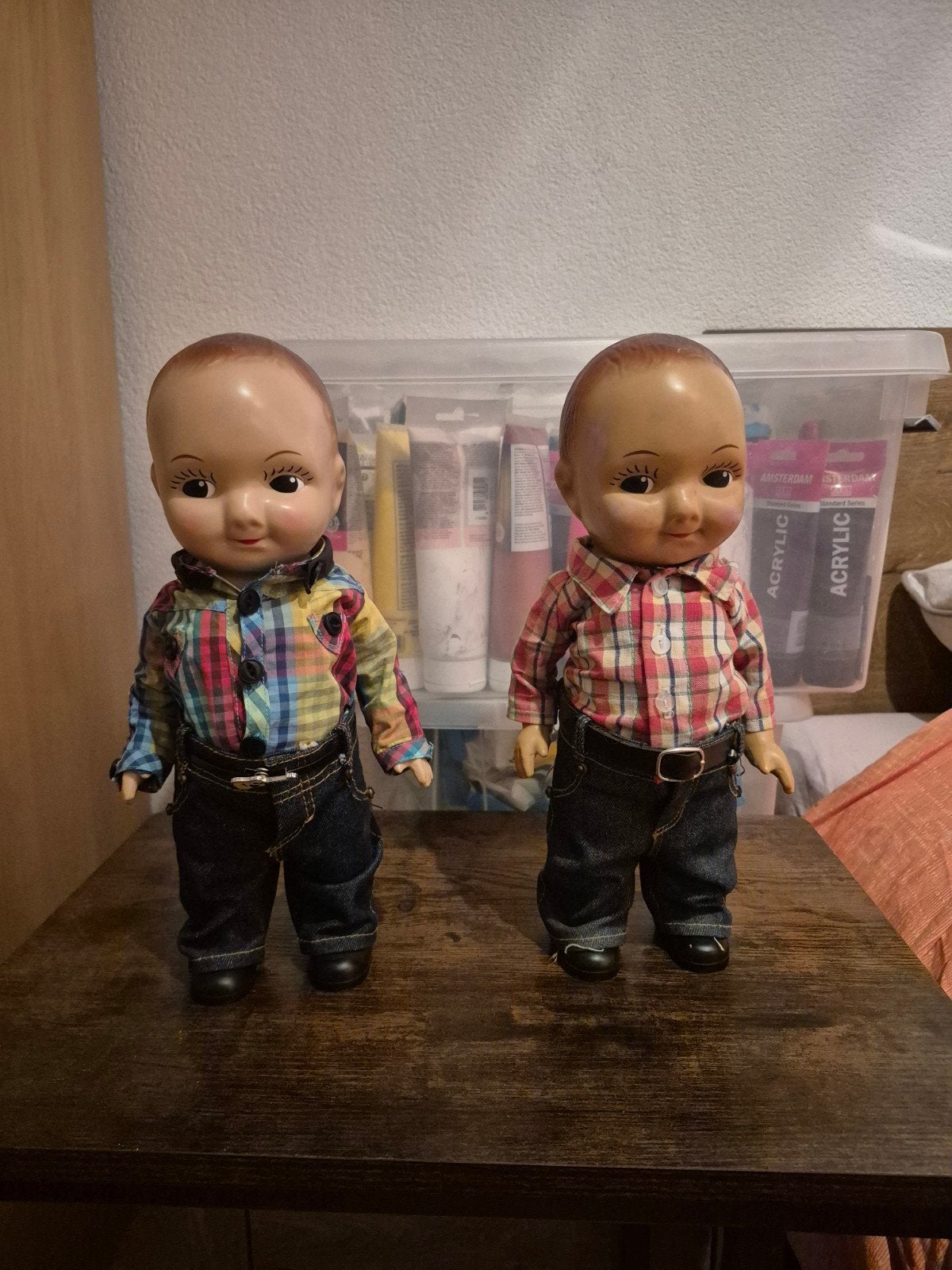 Vintage Buddy Lee Reclame Poppen - Lee Jeans, Verzamelen, Ophalen of Verzenden, Pop
