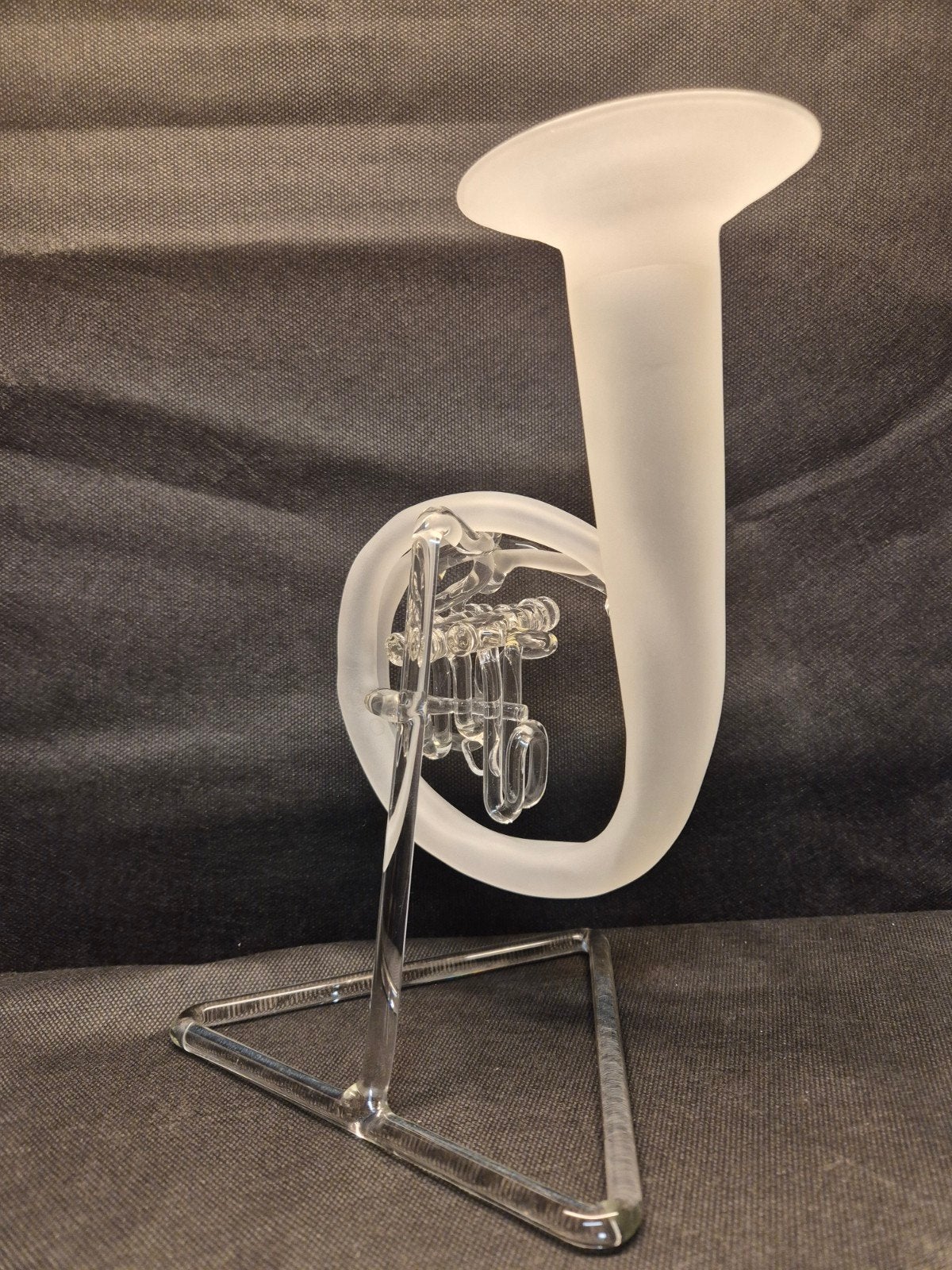 Hand geblazen glazen tuba / hoorn, Ophalen of Verzenden, Nieuw, Euphonium of Tenortuba