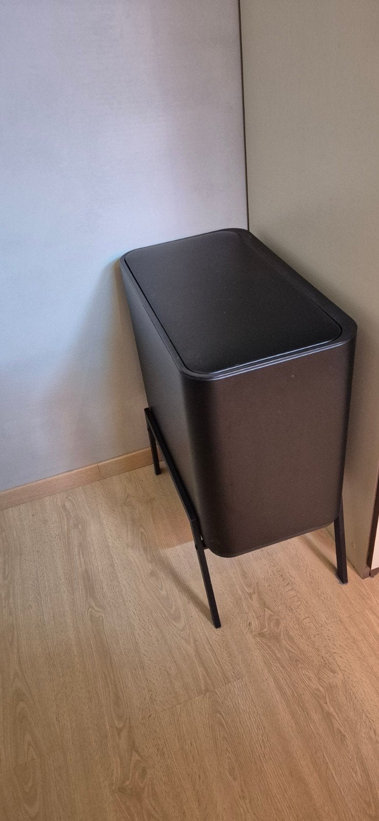 Stijlvolle afvalbak met aparte binnenemmers, Huis en Inrichting, Woonaccessoires | Prullenbakken, 40 liter of meer, Ophalen of Verzenden
