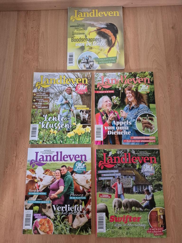 5 tijdschriften van Landleven, Ophalen of Verzenden, Zo goed als nieuw