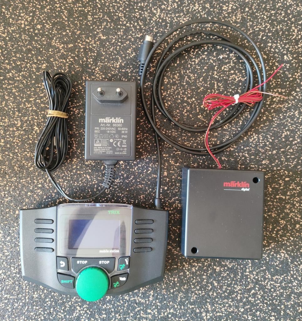 Märklin / Trix Mobile Station 2 kompleet, Hobby en Vrije tijd, Modeltreinen | H0, Treinset, Gelijkstroom of Wisselstroom, Ophalen of Verzenden