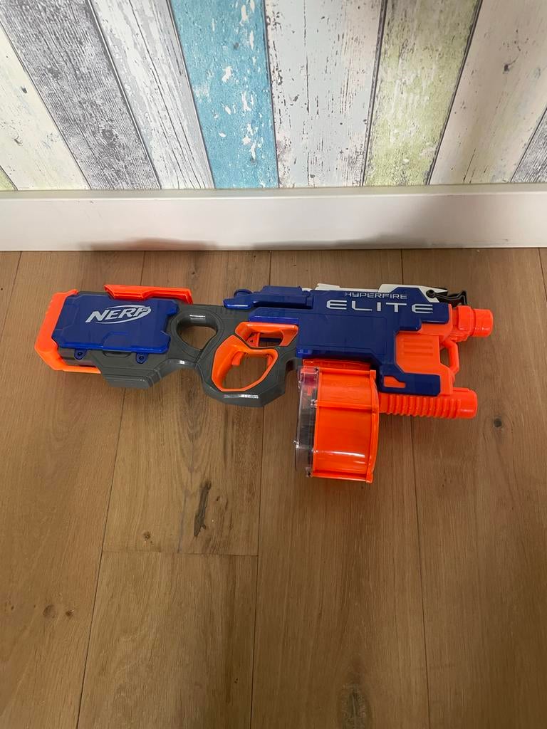 Nerf Elite Hyperfire Speeder Blaster, Ophalen, Gebruikt, Jongen of Meisje