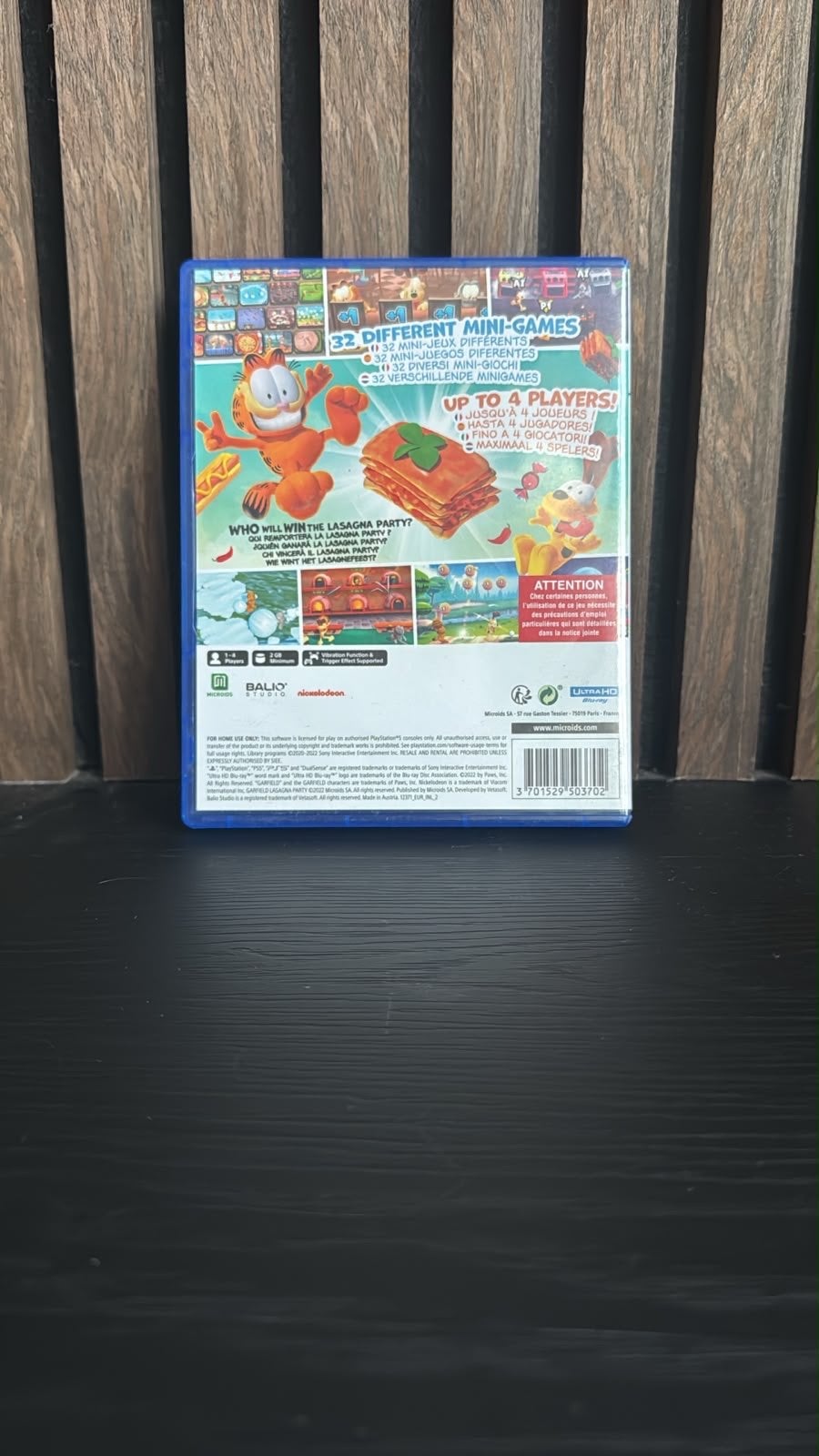 Garfield Lasagna Party PS5 - Nieuwstaat, Overige genres, Ophalen of Verzenden, Zo goed als nieuw, 3 spelers of meer
