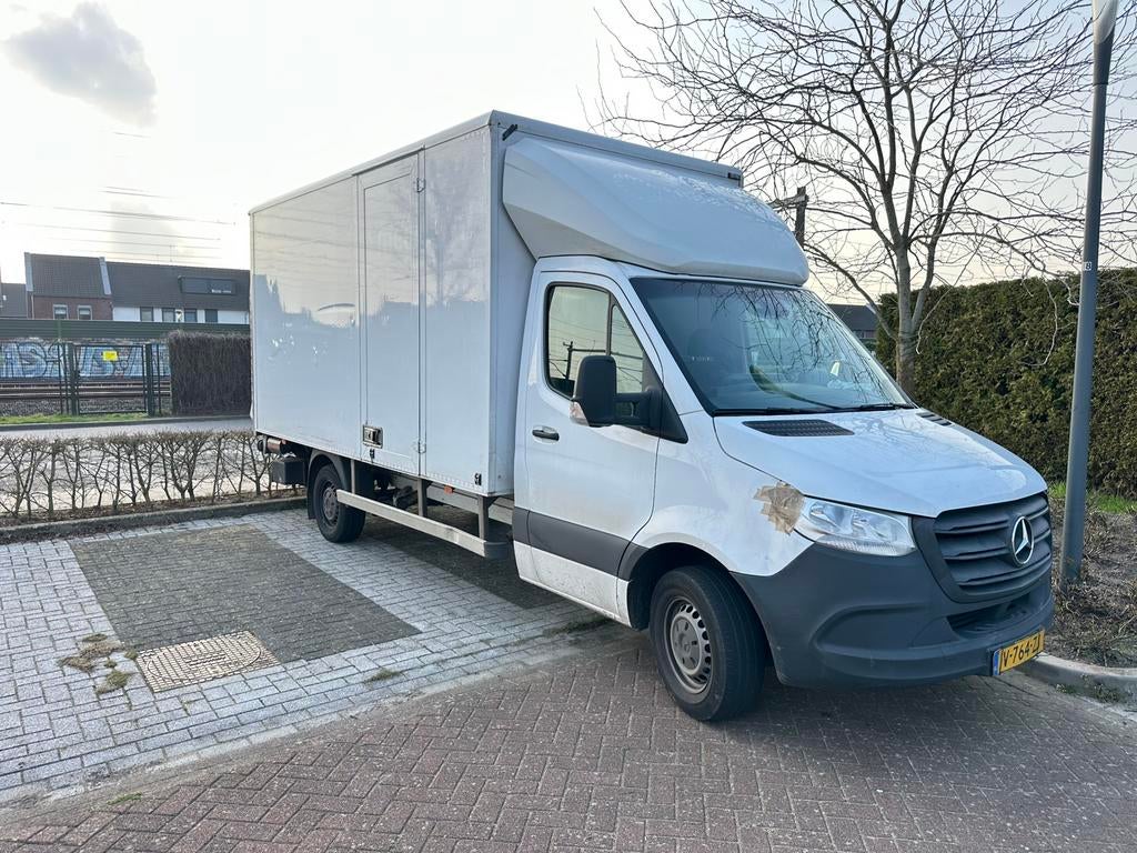 Mercedes-Benz Sprinter 2019, Auto's, Bestelauto's, Achterwielaandrijving, 143 pk, 2525 kg, Wit